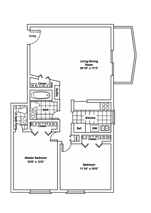 Two Bedroom Corporate
